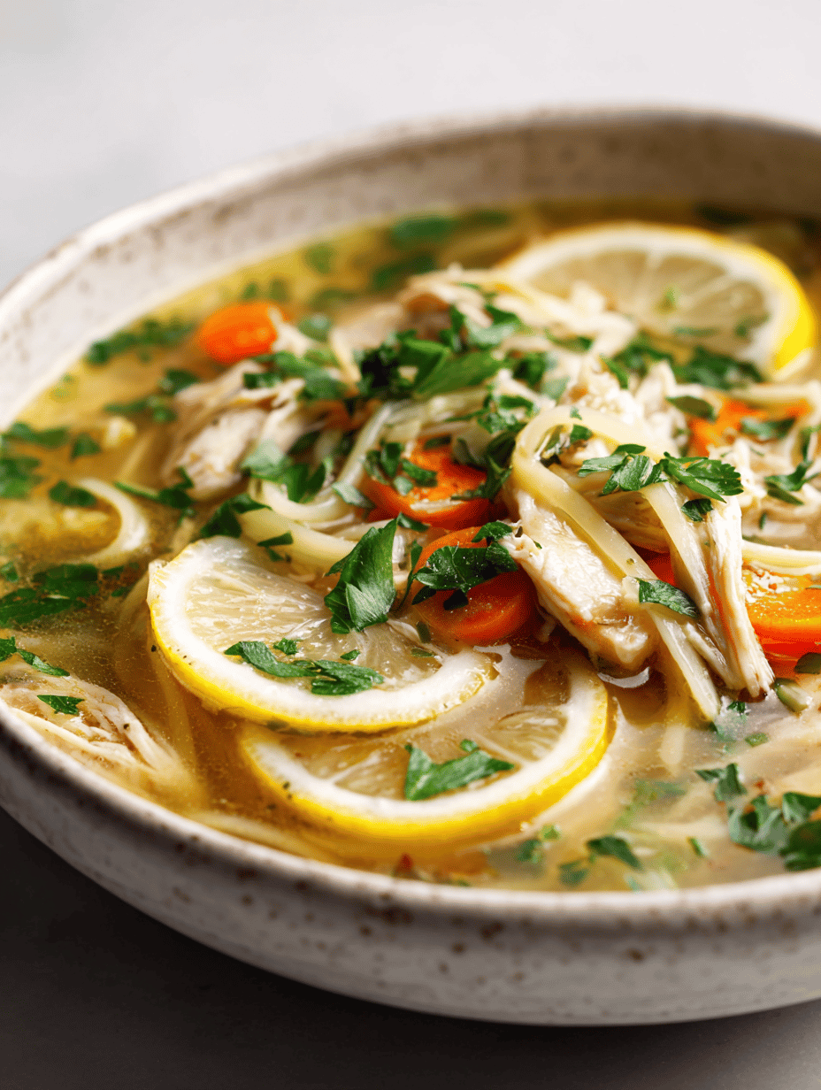 healing chicken soup recipe