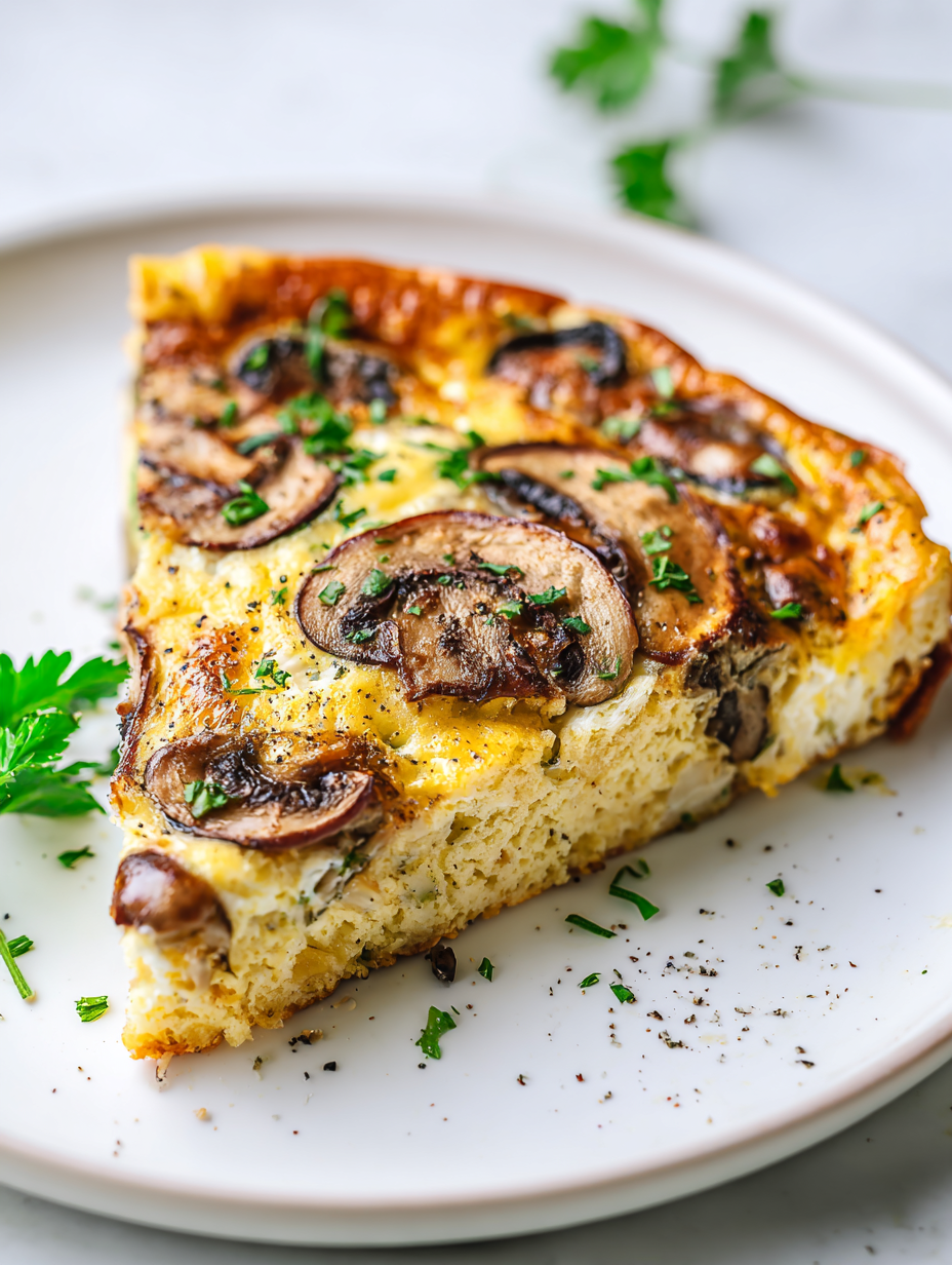 Mushroom Frittata Recipe