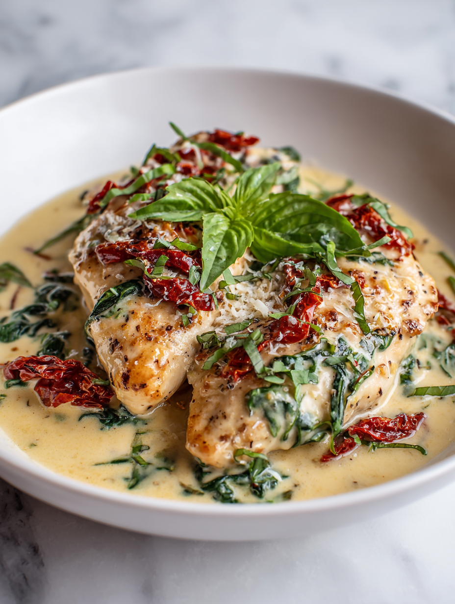 Creamy Tuscan Chicken Recipe