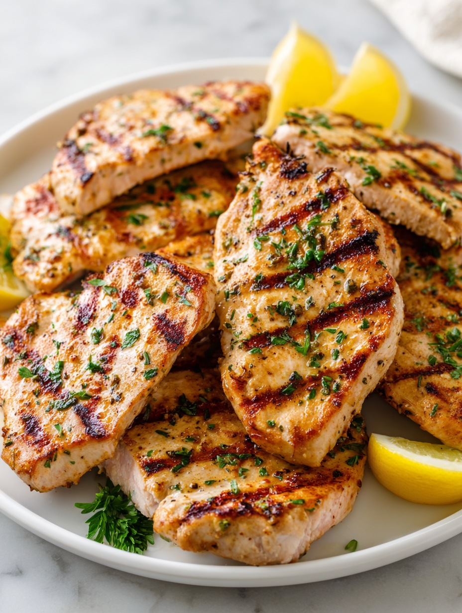 Grilled Turkey Cutlets Recipe