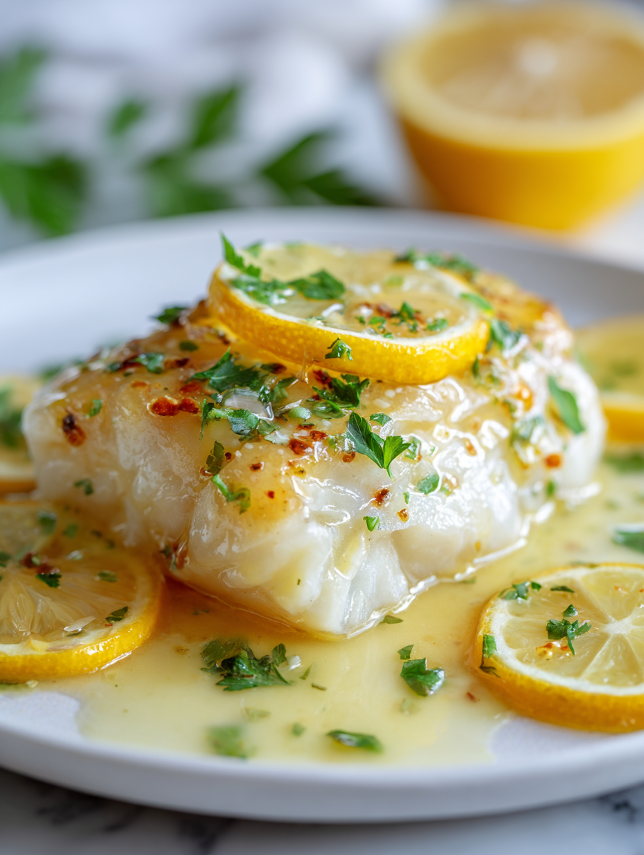 Lemon Butter Cod Recipe