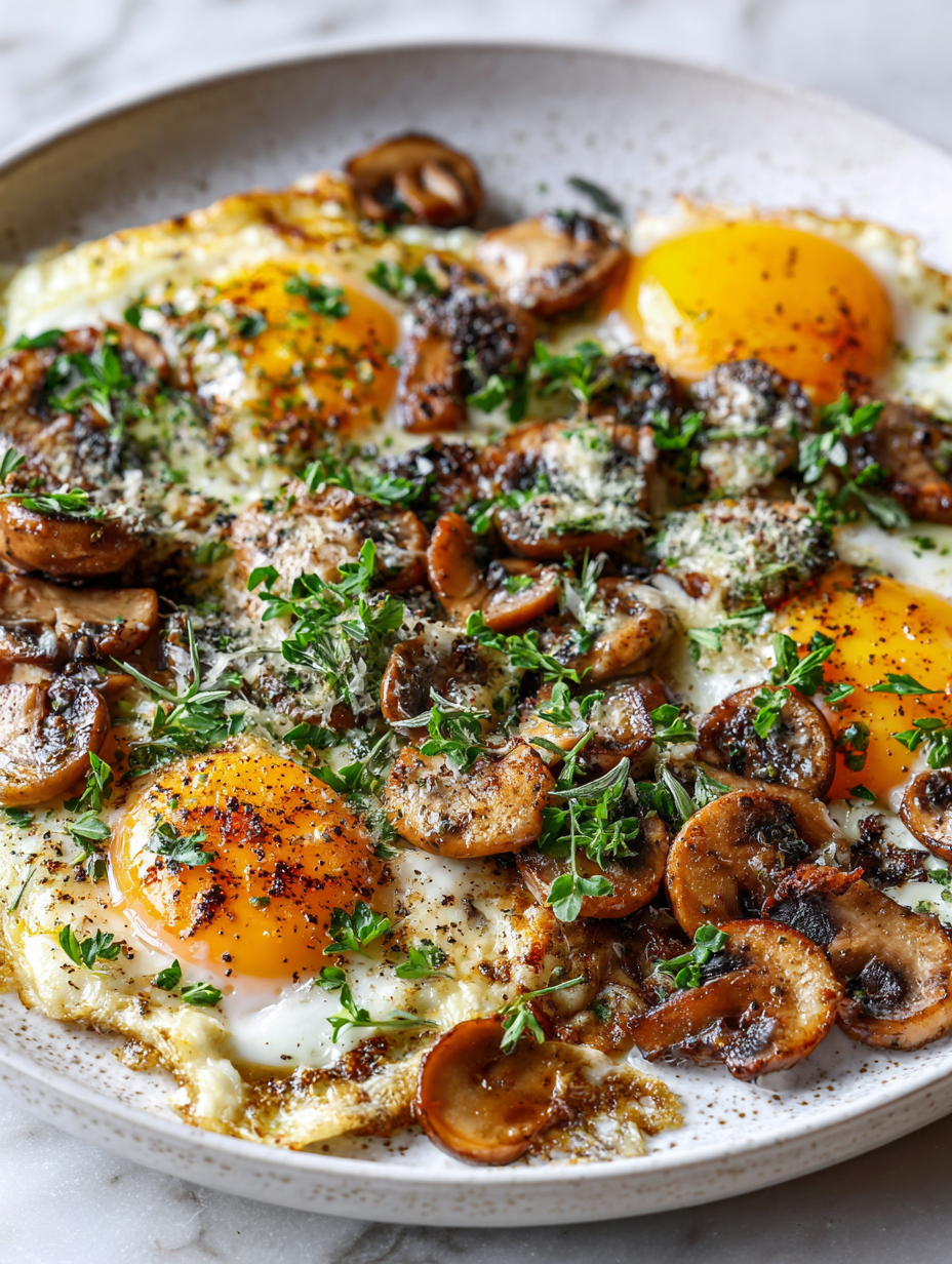 Mushroom Egg Skillet Recipe
