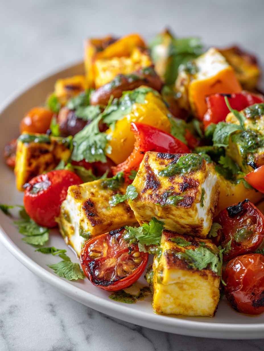 Paneer Snack Plate Recipe
