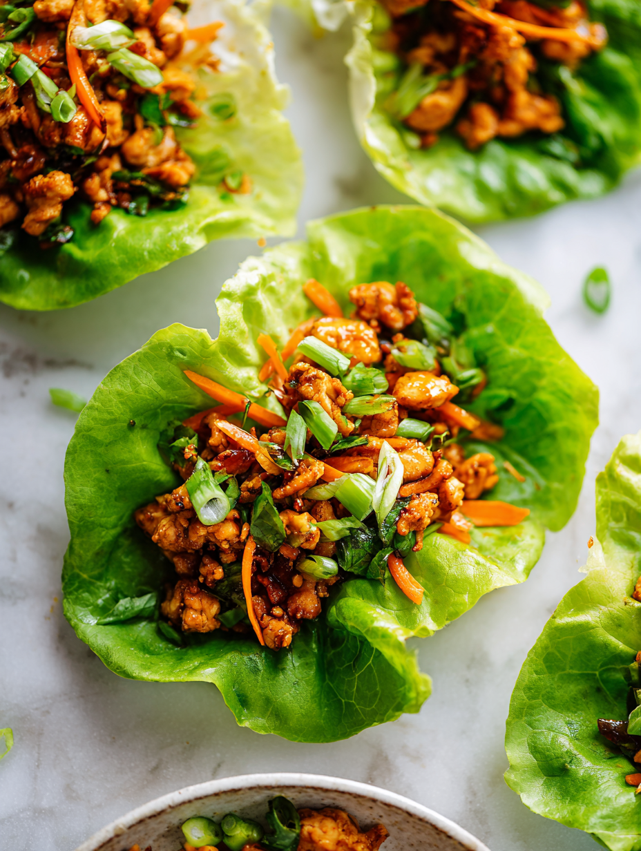 Chicken Lettuce Wraps Recipe