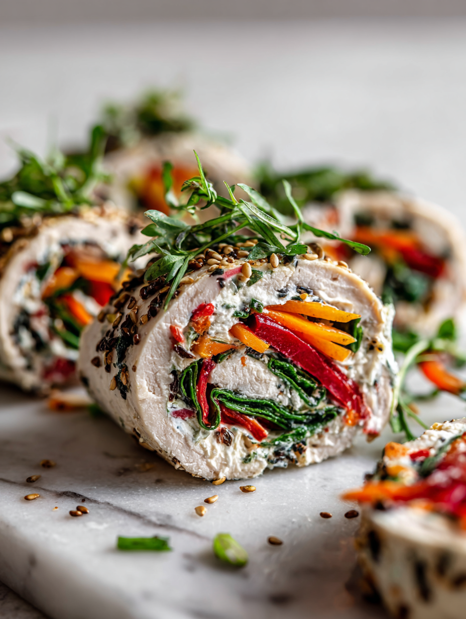 Turkey Roll Ups Recipe