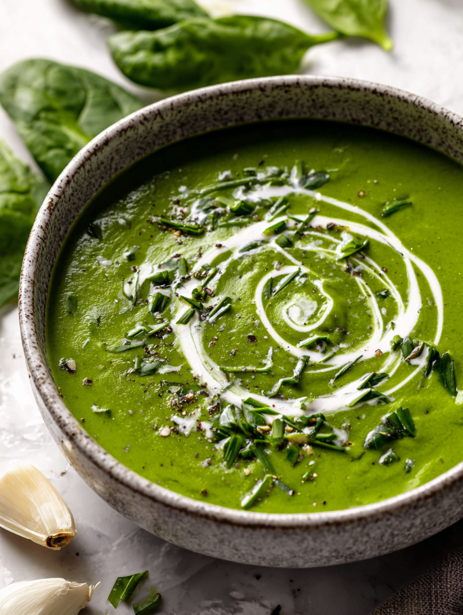Crockpot Spinach Soup Recipe