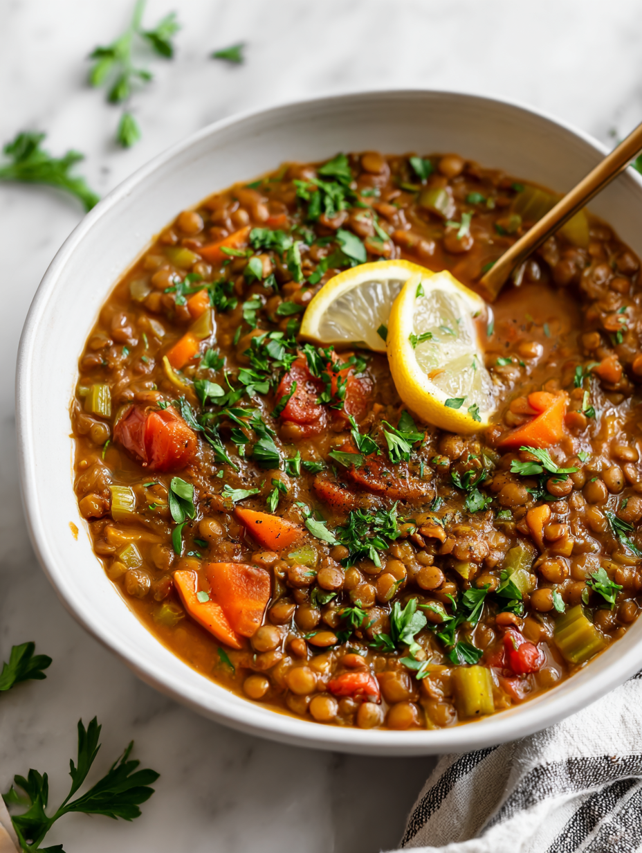 Crockpot Lentil Stew Recipe