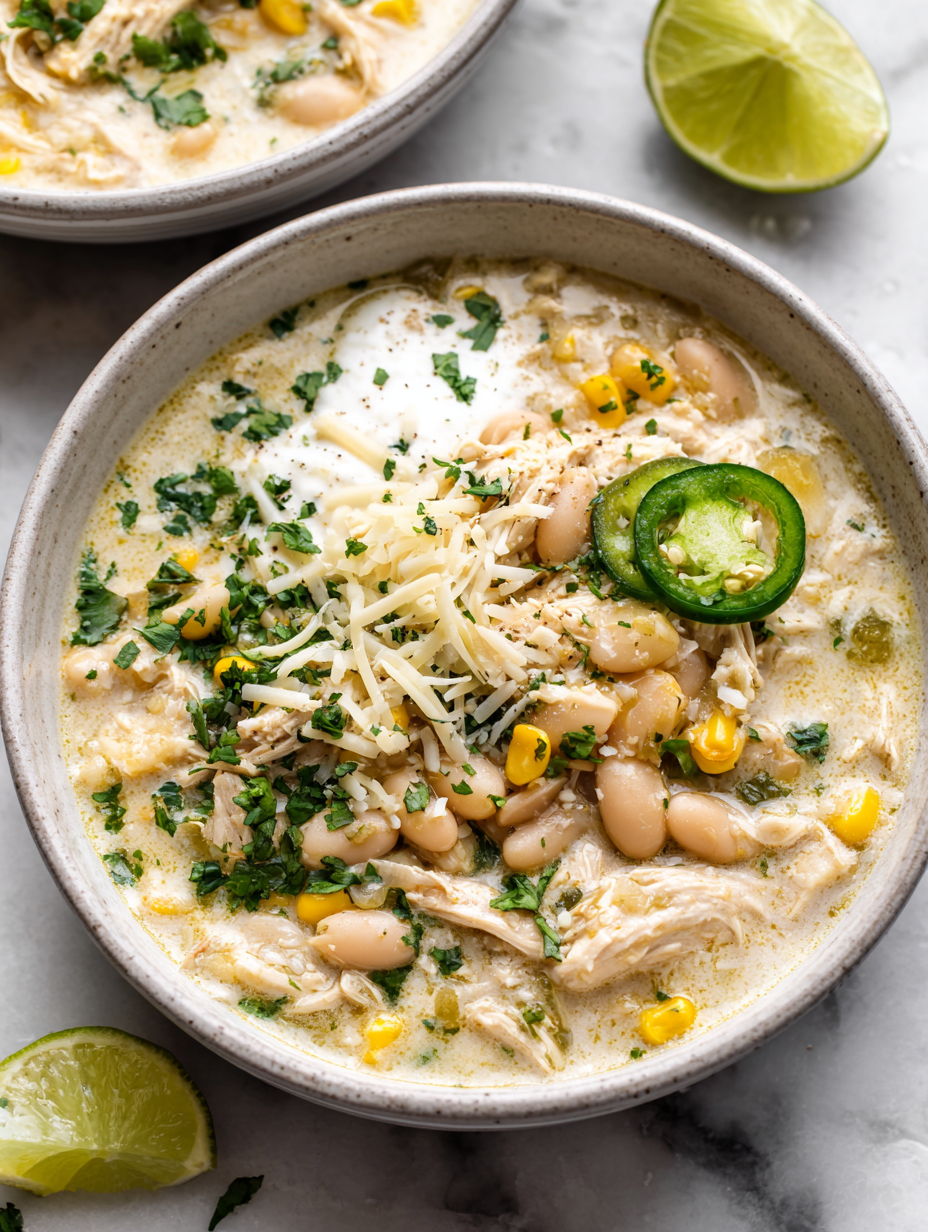 Crockpot White Chicken Chili Recipe